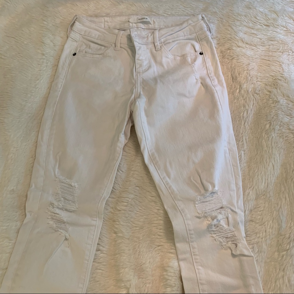 White Hidden jeans